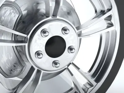 wheel 3D model V1