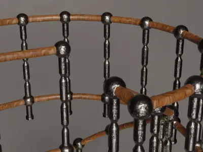 Spiral Staircase 3D model