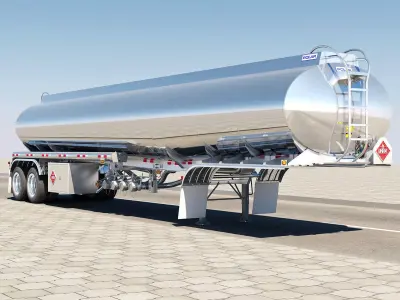 Freightliner Argosy Tanker 3D model