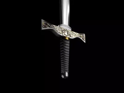 Sword Weapon 3D model purchase