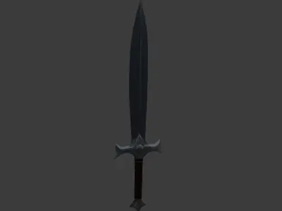 sword low-poly Low-poly 3D model purchase