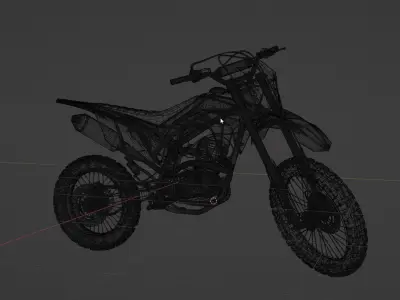2020 Honda CRF150L 3D model