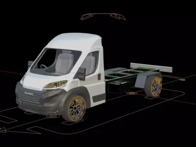 Ram Promaster Chassis 3D model