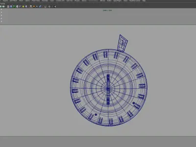 SHIELD SWORD 3D MODEL 3D model