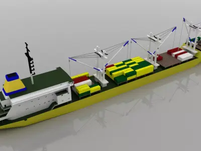 MV Sulpicio Express Seven 3D model