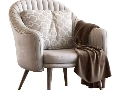 Deephouse  armchair 3D model purchase