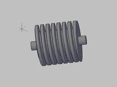 worm gear Free 3D model by abdulkyusuf