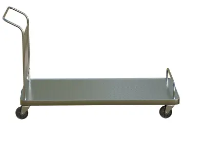 Roller Handcart Low-poly 3D model