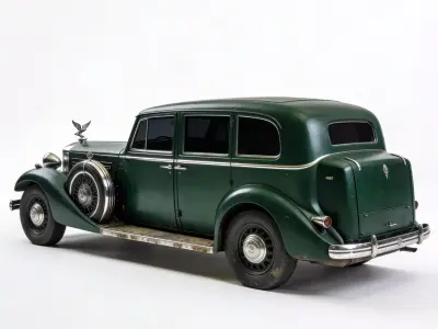 Realistic 30s Statesman Luxury Sedan 3d model Low-poly 3D model