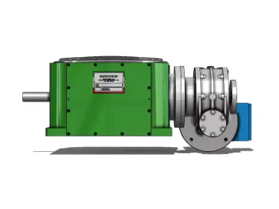 Indexacao Rotativa Autorotor T55 RMI85 AUT80A Rotating Indexing 3D model