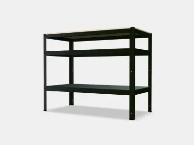 BROR Work bench Low-poly 3D model