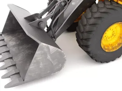 Loader with Operator 3D model