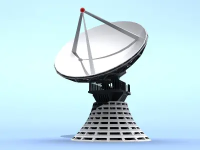 DISH ANTENNA Free 3D model