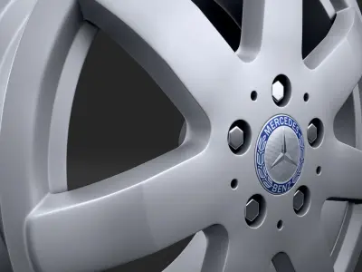 Rim Mercedes-Benz Code R44 3D model by DIStudios
