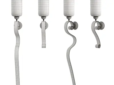 Joselyn Candle Sconce 3D model