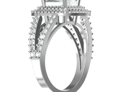 Wedding Ring  3D print model 238
