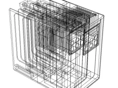 AC Inverter 3D model