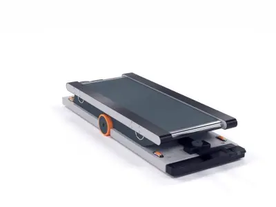 Robot trolleys self drive AVG 3D model