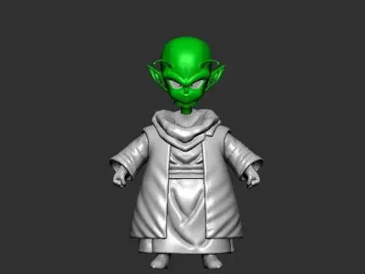 Dende - Dragon Ball - 3d model - Print - Split part 3D print model