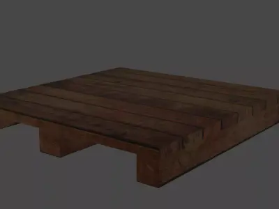 PALLET wooden 3D model