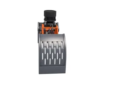 Hydraulic Stone Separating Grabs 3D model