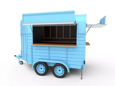 Food Stall 3D model