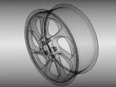 Generic rim 3D model by dragosburian