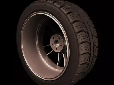 BFGoodrich Advantage Tire 3D model