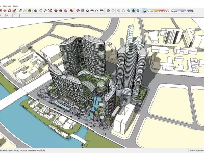 Sketchup Hotel G10 3D model