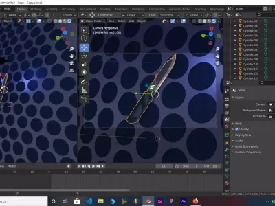 Lowpoly Single edge modern military Knife Low-poly 3D model