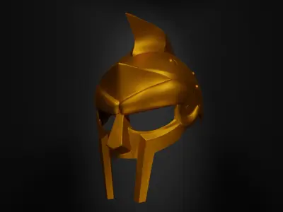Gladiator Face Helmet Doom Face Mask - Gladiator Armor Part 3D print model