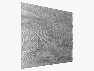 wave wall 11 3D model
