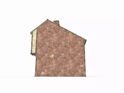 Around the 18th century buildings were constructed 3D model