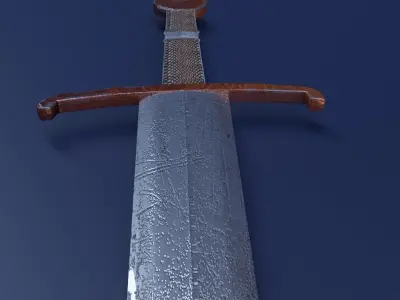 sword 3D model 14
