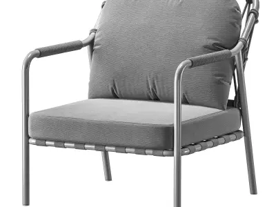 sette garden kuaz armchair 3D model