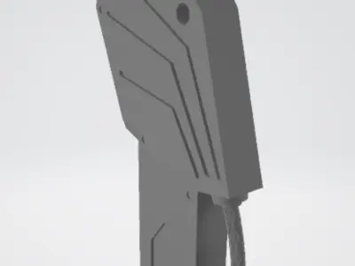 Large Heat Saber - SCI FI Sword 3D print model
