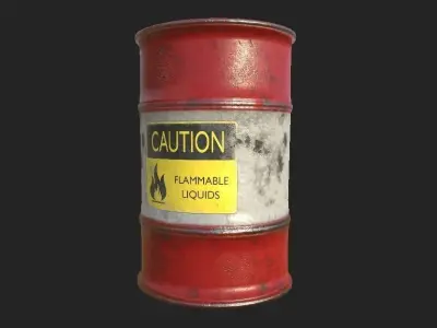 BARRELS    Game Ready   PBR Textures   VR   Low-Poly  3D model  Low-poly 3D model