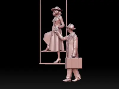 passengers 3D print model