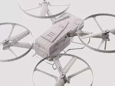 Quadcopter QC 1 3D model