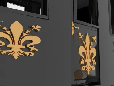 Western Wagon 7 - 4K 3D model