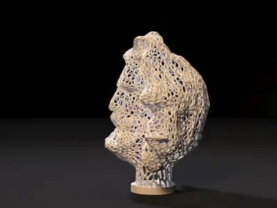 Zeus Bust 3D print model