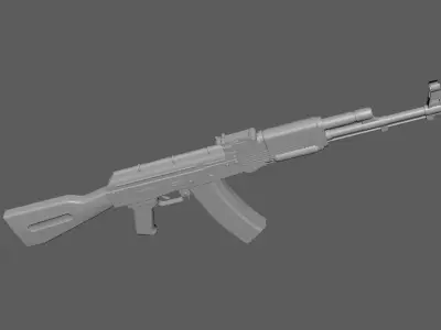 AK 47 Model 3D model
