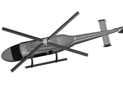 Bell 427 3D model purchase