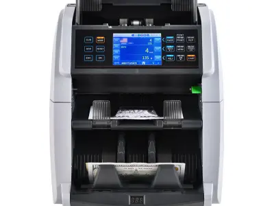 3D CAD Model Money Counting Machine-Bill and Currency Counter 3D model