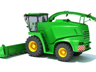 Combine Harvester 22 3D model