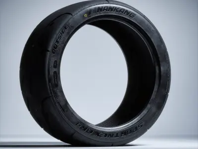 NANKANG TIRES - AR1  Low-poly 3D model