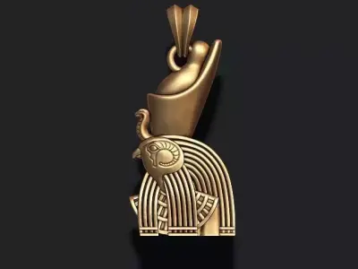 Horus pendant 3D print model purchase