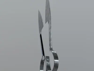 Sheep Scissors Low-poly 3D model