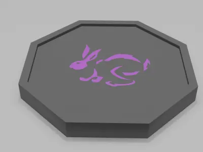 Jackie chan adventures 12 Talismans  Low-poly 3D model