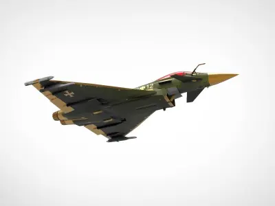 Eurofighter Typhoon FGR4 3D model